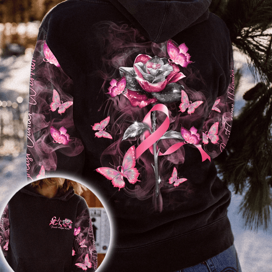 Faith Hope Love Roses - Breast Cancer Awareness All Over T-shirt and Hoodie 0822