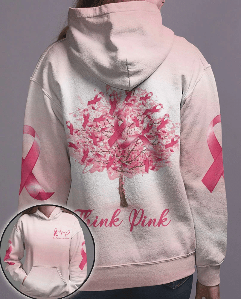 Think Pink – T-Shirt und Hoodie zur Sensibilisierung für Brustkrebs 0822