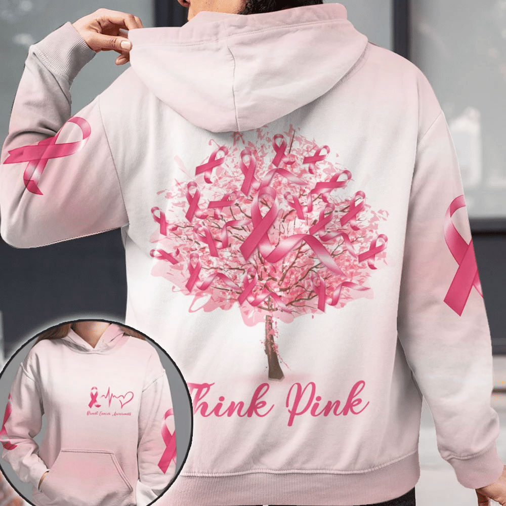 Think Pink – T-Shirt und Hoodie zur Sensibilisierung für Brustkrebs 0822