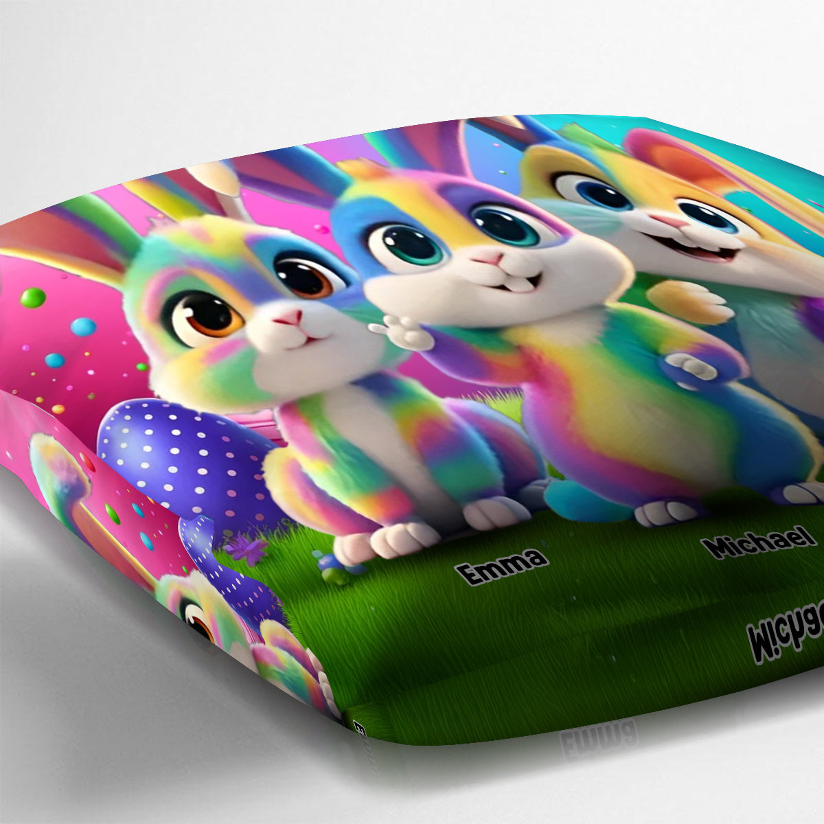 Grandma's Peeps - Personalized Grandma Throw Pillow