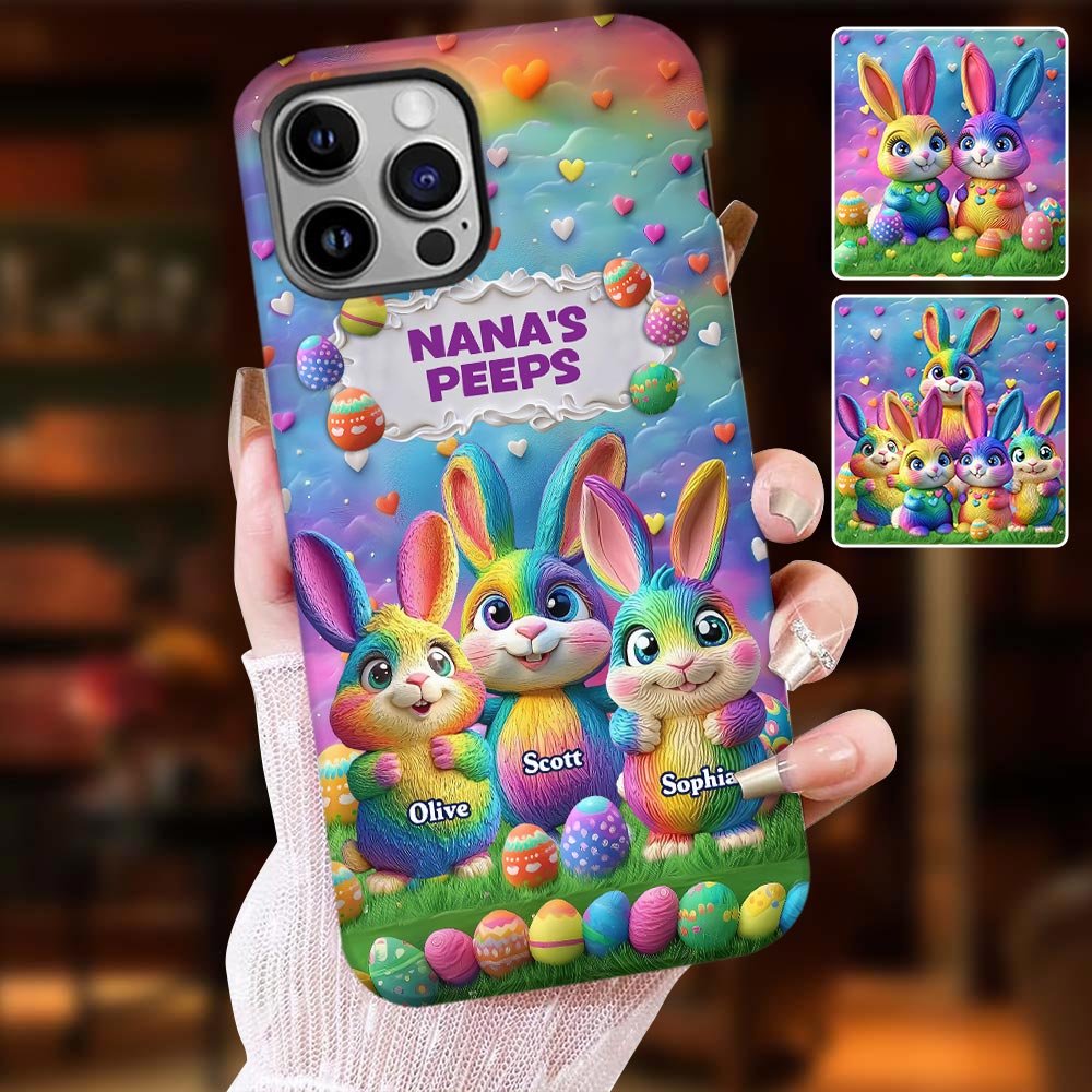 Grandma's Peeps - Personalized Grandma Full Print Phone Case