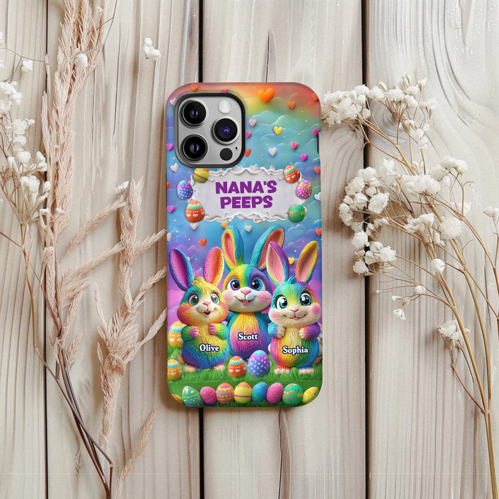 Grandma's Peeps - Personalized Grandma Full Print Phone Case