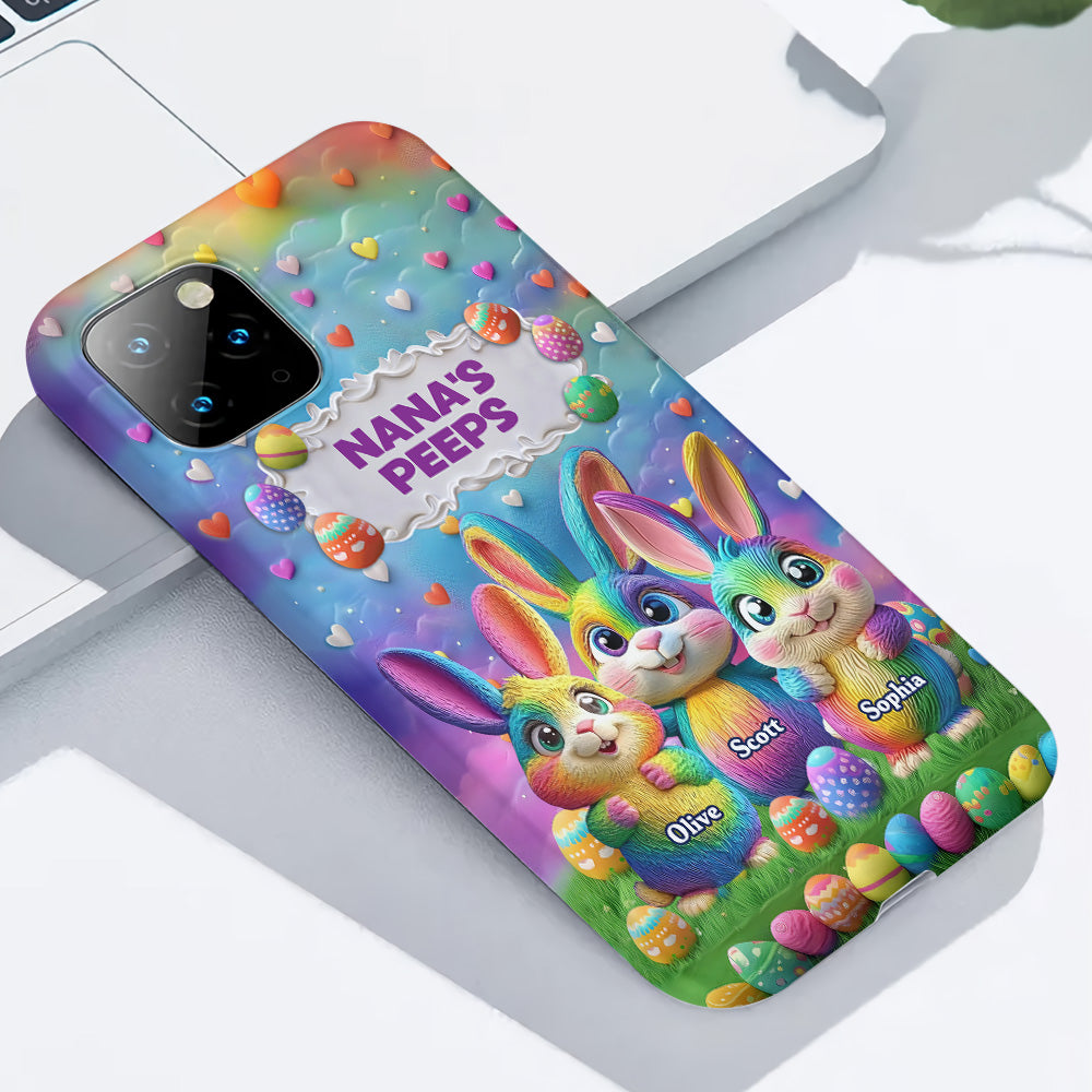Grandma's Peeps - Personalized Grandma Full Print Phone Case