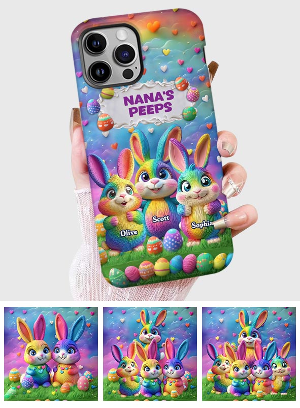 Grandma's Peeps - Personalized Grandma Full Print Phone Case