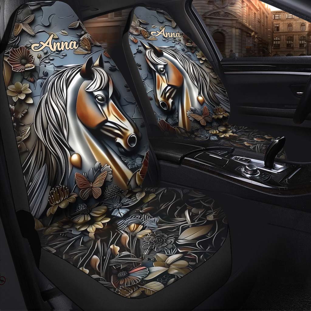 Stunning Horse - Personalized Horse Seat Covers