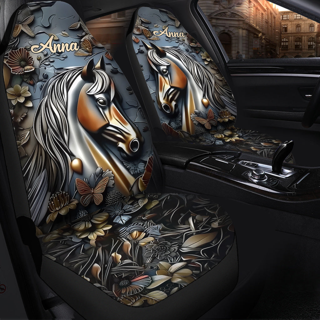 Stunning Horse - Personalized Horse Seat Covers