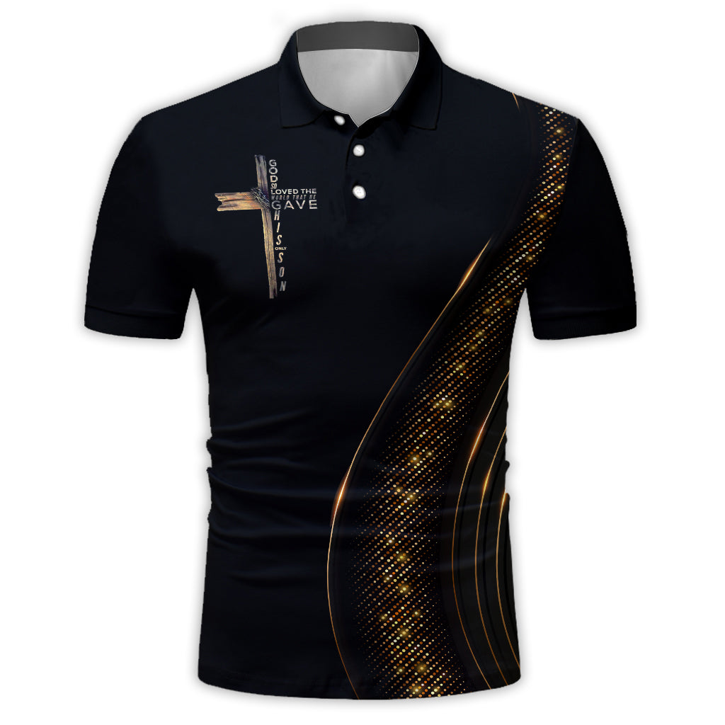 Jesus ist mein Gott – Personalisiertes christliches Poloshirt