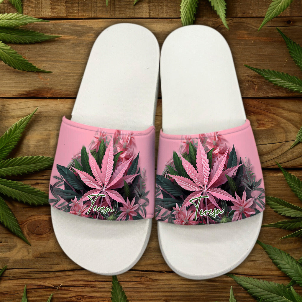 Pretty Lil' Pothead – Personalisierte Weed-Sandalen