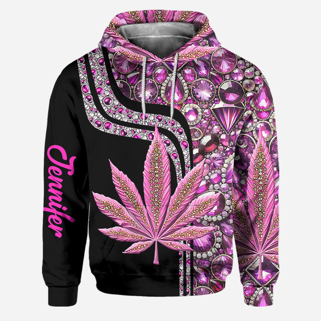 Stoner Chick - Personalized Weed Hoodie and Leggings