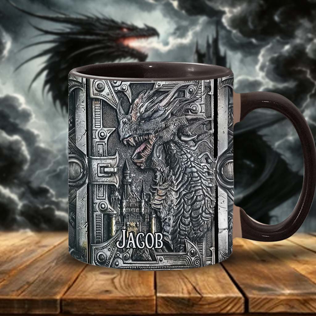 Majestic Dragon - Personalized Dragon Accent Mug