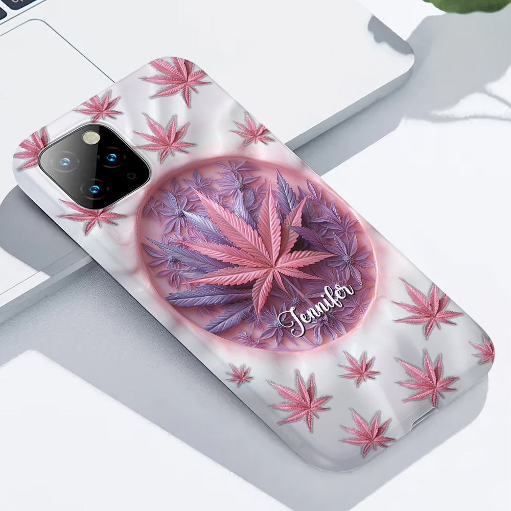 High Life – Personalisierte Handyhülle mit Weed-Motiv