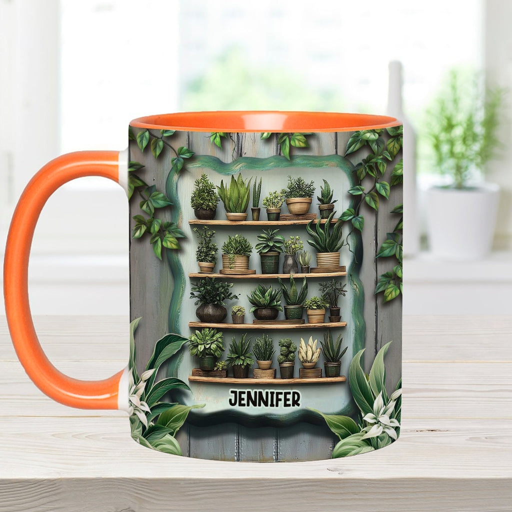 Plants Make Me Happy. You, Not So Much - Personalized Gardening Accent Mug