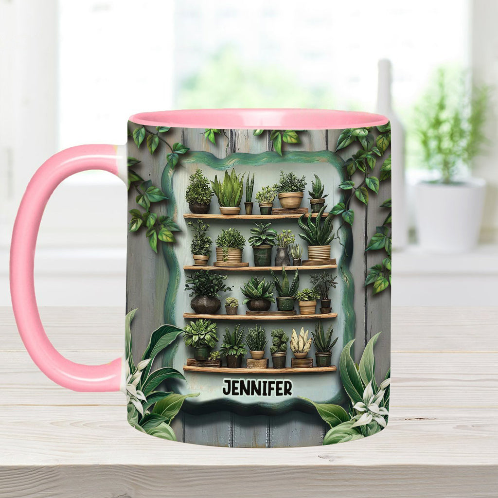 Plants Make Me Happy. You, Not So Much - Personalized Gardening Accent Mug