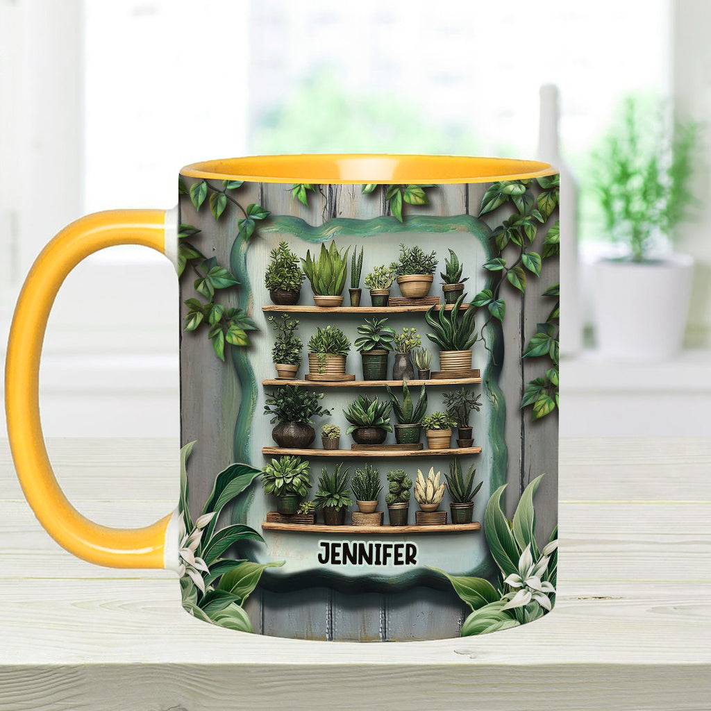 Plants Make Me Happy. You, Not So Much - Personalized Gardening Accent Mug