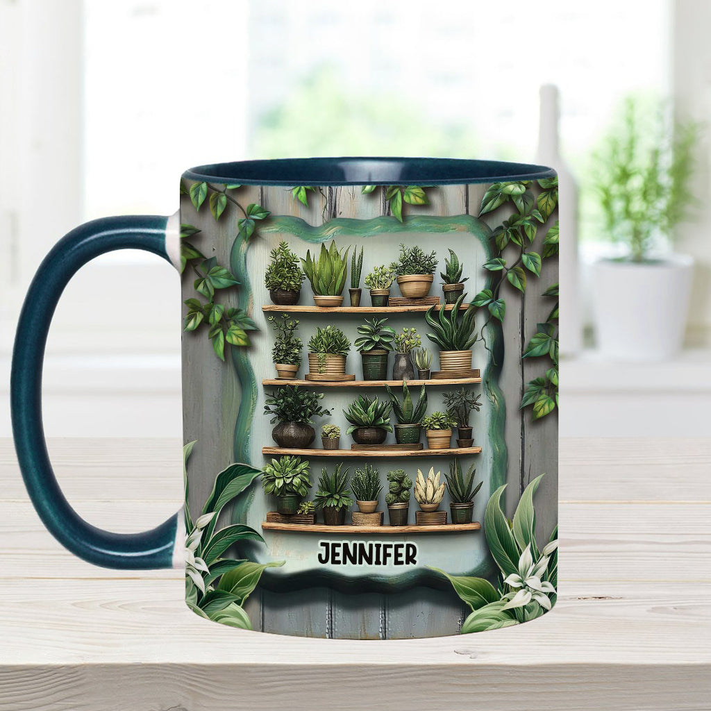 Plants Make Me Happy. You, Not So Much - Personalized Gardening Accent Mug