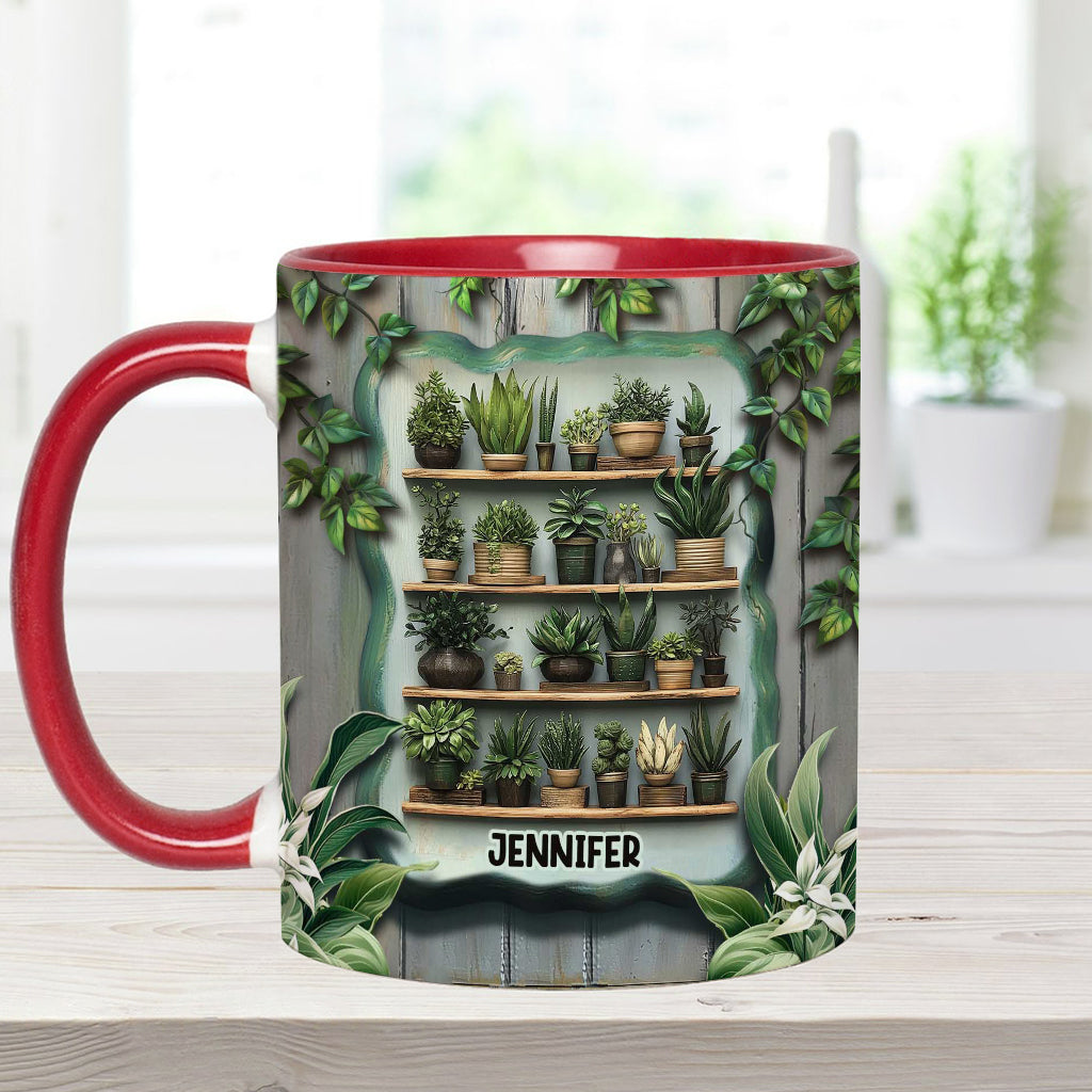 Plants Make Me Happy. You, Not So Much - Personalized Gardening Accent Mug