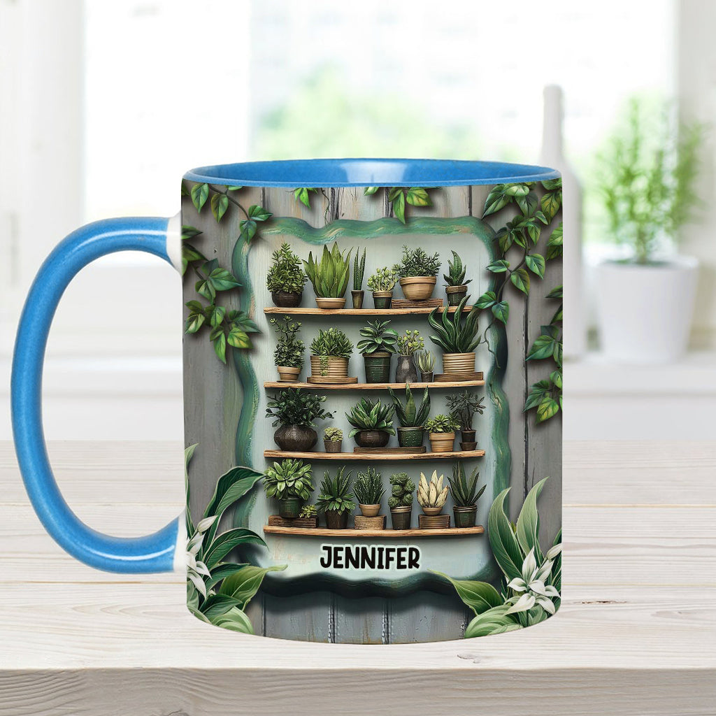Plants Make Me Happy. You, Not So Much - Personalized Gardening Accent Mug