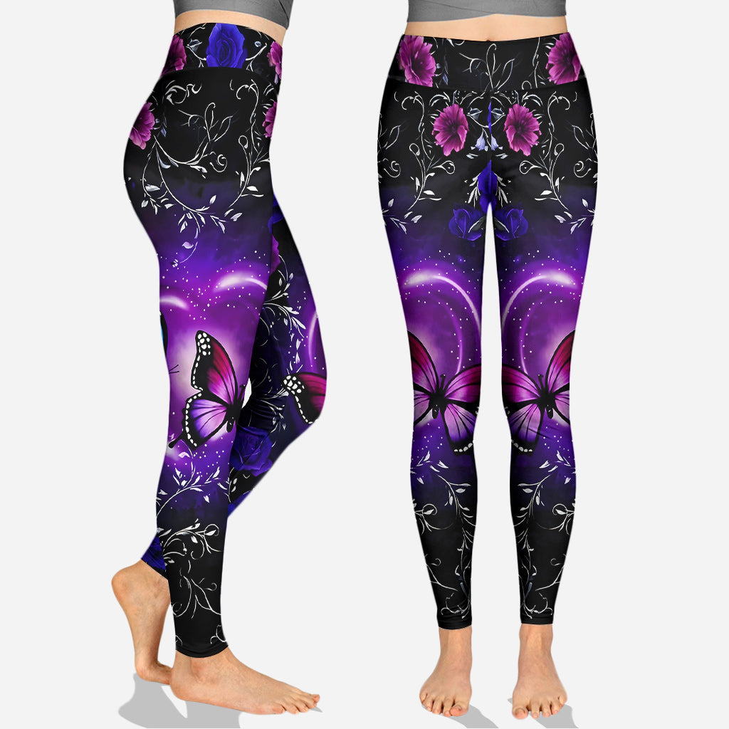 Schmetterlinge lieben – Personalisierter Schmetterlings-Hoodie und Leggings