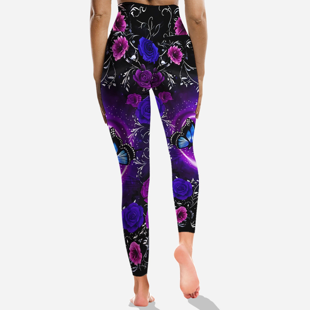 Schmetterlinge lieben – Personalisierter Schmetterlings-Hoodie und Leggings