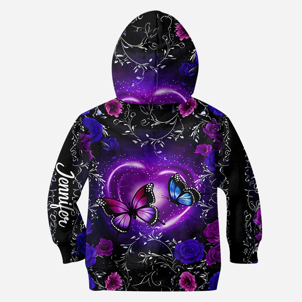 Schmetterlinge lieben – Personalisierter Schmetterlings-Hoodie und Leggings