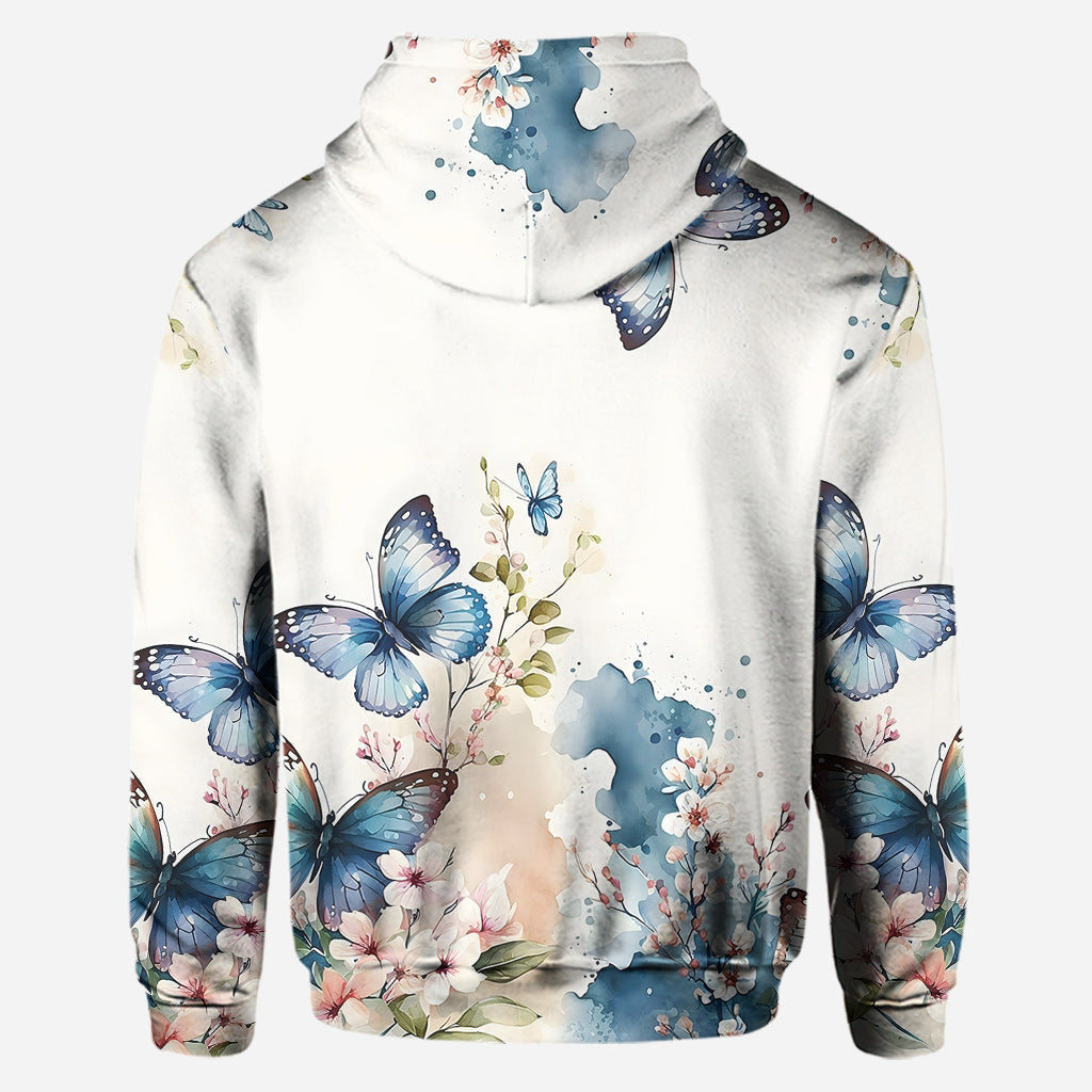 Schmetterlinge lieben – Personalisierter Schmetterlings-Hoodie und Leggings