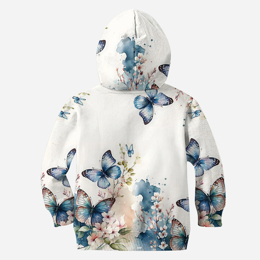 Schmetterlinge lieben – Personalisierter Schmetterlings-Hoodie und Leggings