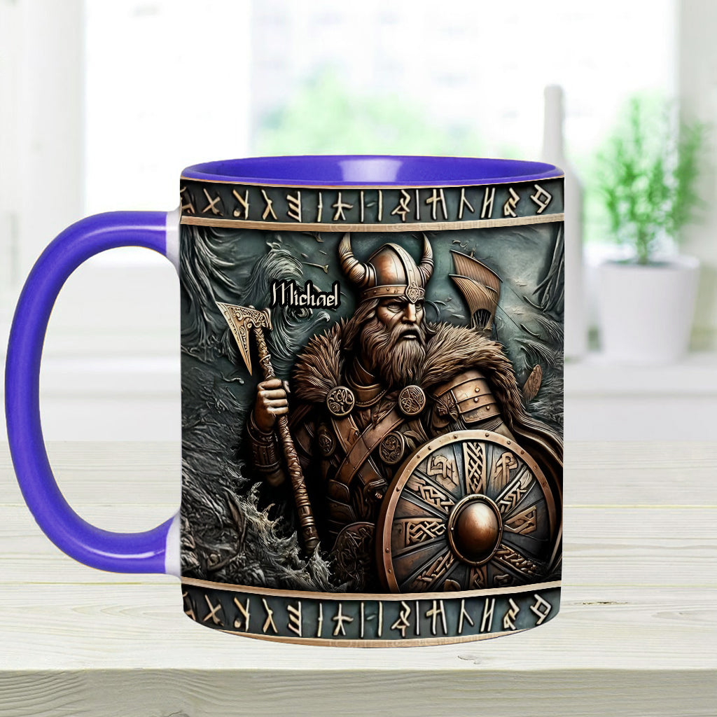 Wikingerkrieger – Personalisierte Tasse mit Wikinger-Akzent
