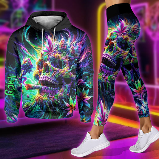 Dope Soul – Personalisierter Weed-Hoodie und Leggings