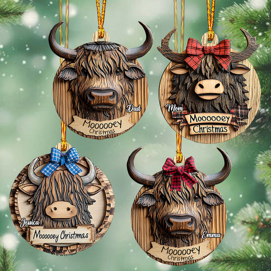 Stimmungsvolle Weihnacht – Personalisierter Familienschmuck