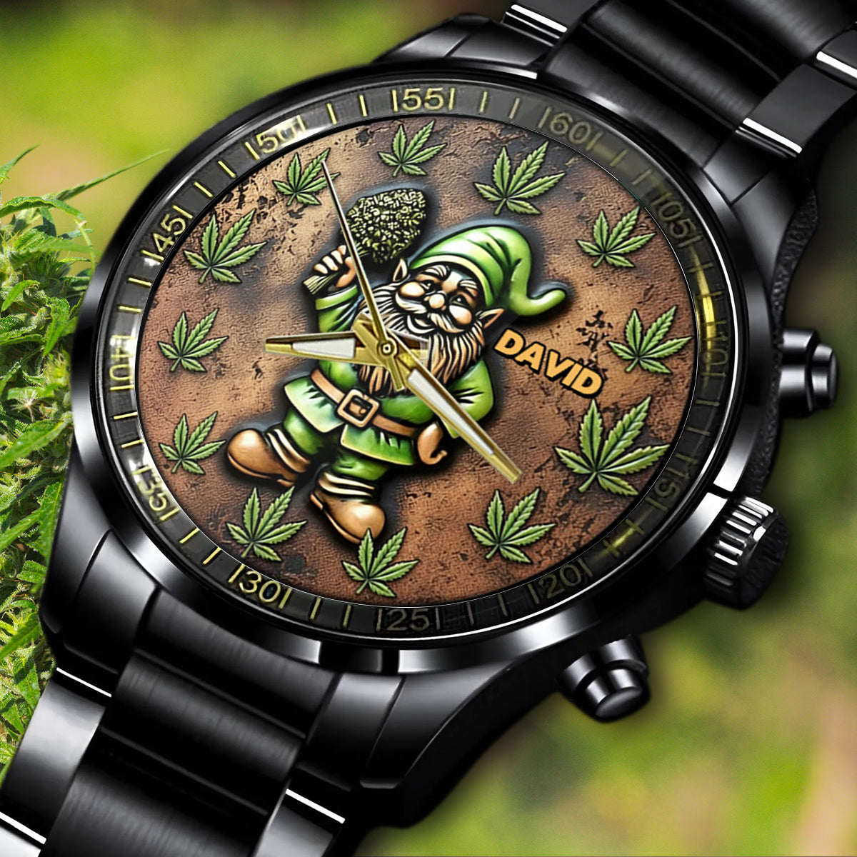 It's 420 Somewhere - Personalized Weed Hand Watch