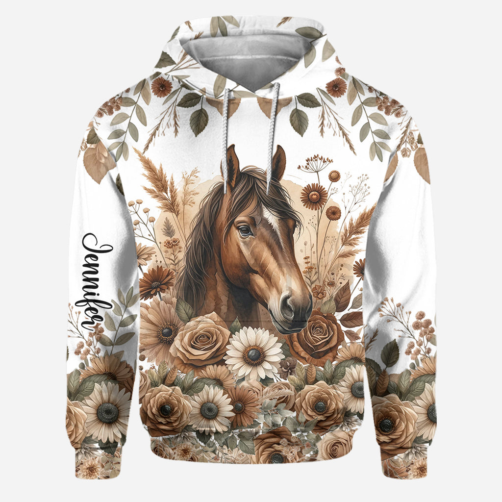 Wunderschönes Pferd – Personalisierter Pferde-Hoodie und Leggings