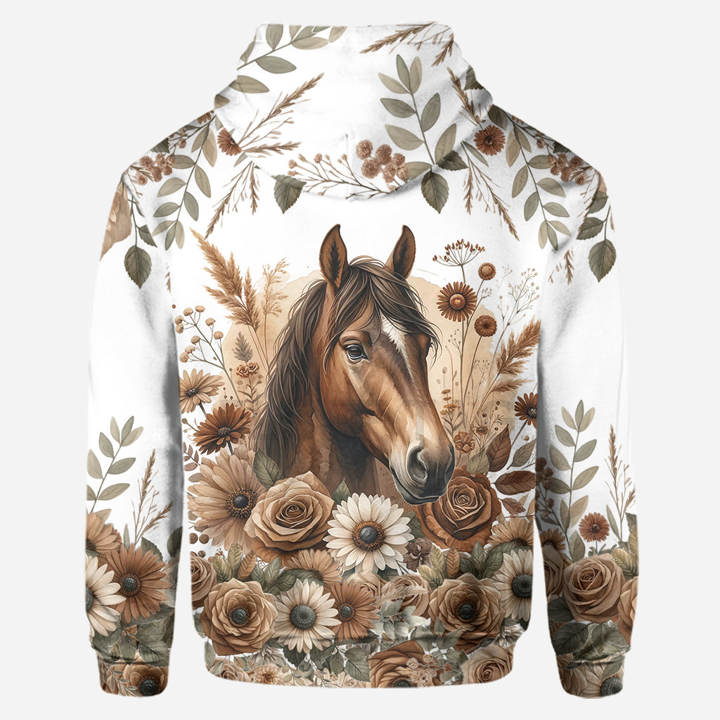 Wunderschönes Pferd – Personalisierter Pferde-Hoodie und Leggings