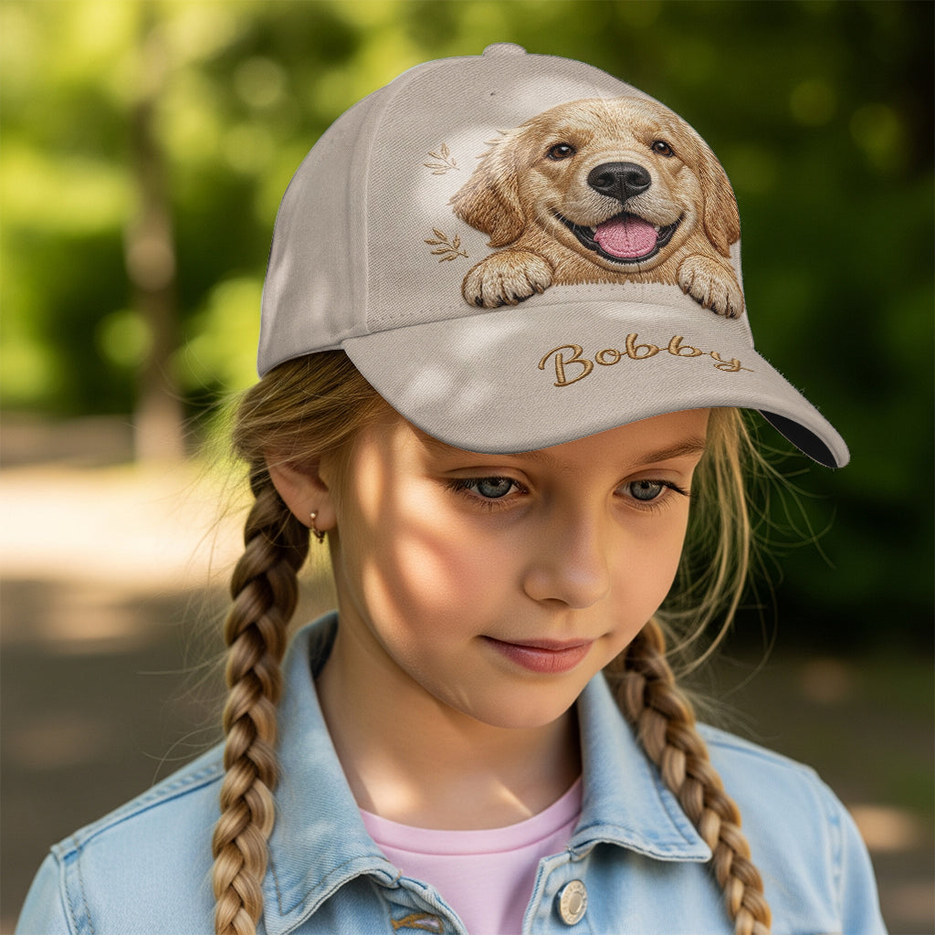 Personalized Peeking Black and Tan Dachshund Classic Cap Custom Gift for Dachshund Owner Dog Lover