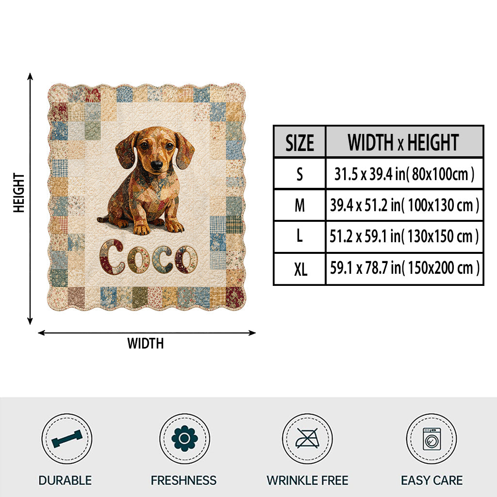 Personalized Adult German Shepherd Patchwork Shaped Fleece Blanket, Cozy Custom Gift for Dog Lovers Home Decor