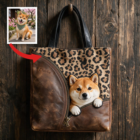 Personalisierte Shiba Inu Tragetasche - Geschenk für Hundeliebhaber