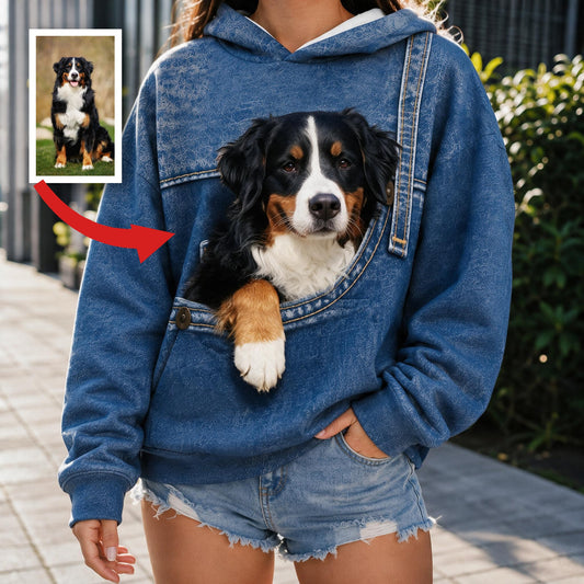 Personalisierter Tri-Color Australian Shepherd Hoodie, Tolles Geschenk für Australian Shepherd Besitzer