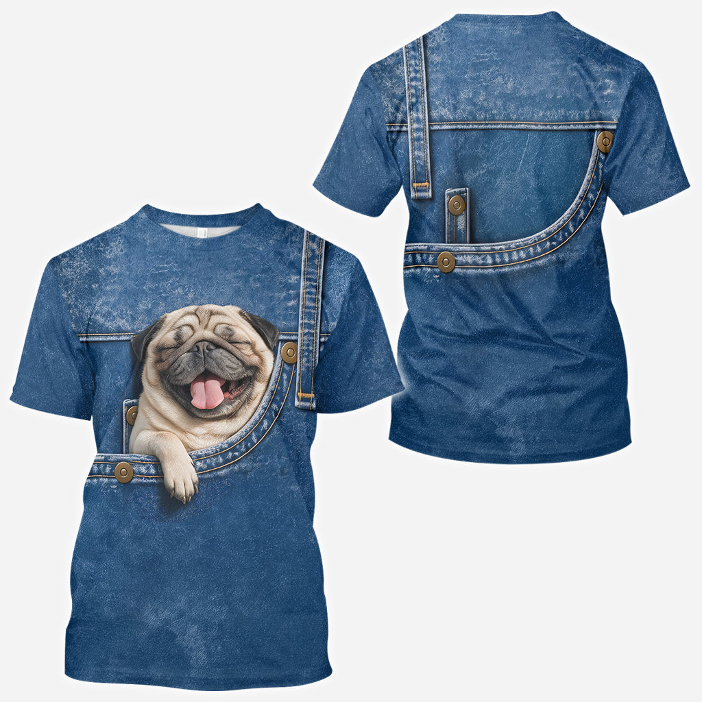 Personalized Black Labrador Retriever All Over Print Hoodie, Cute Gift for Dog Lover Pet Owner