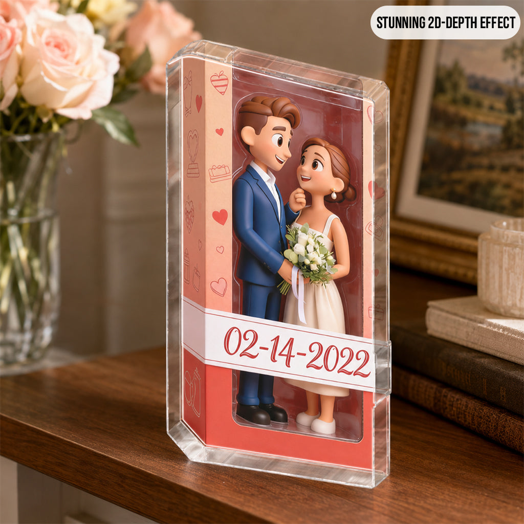 Personalized Latina Couple Custom Shaped Acrylic Plaque - Romantic I Love You Anniversary Gift For Couple Home Desk Decor Keepsake