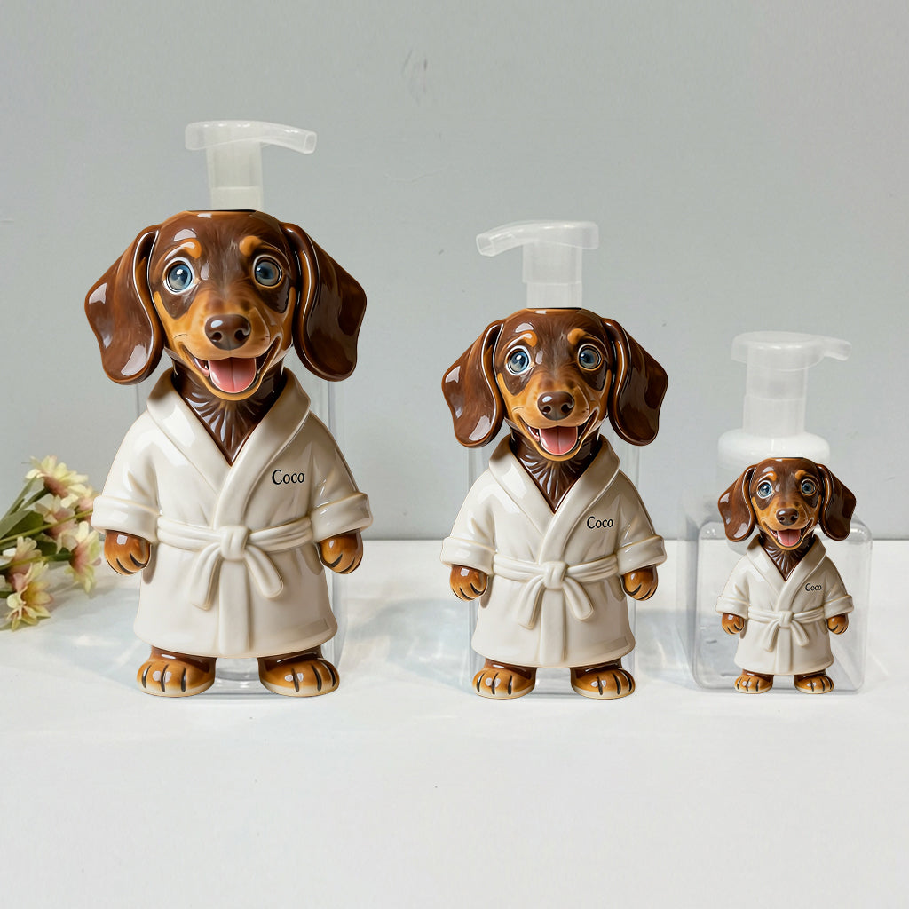 Personalized Small Chihuahua Soap Dispenser Pet Lover Bathroom Decor