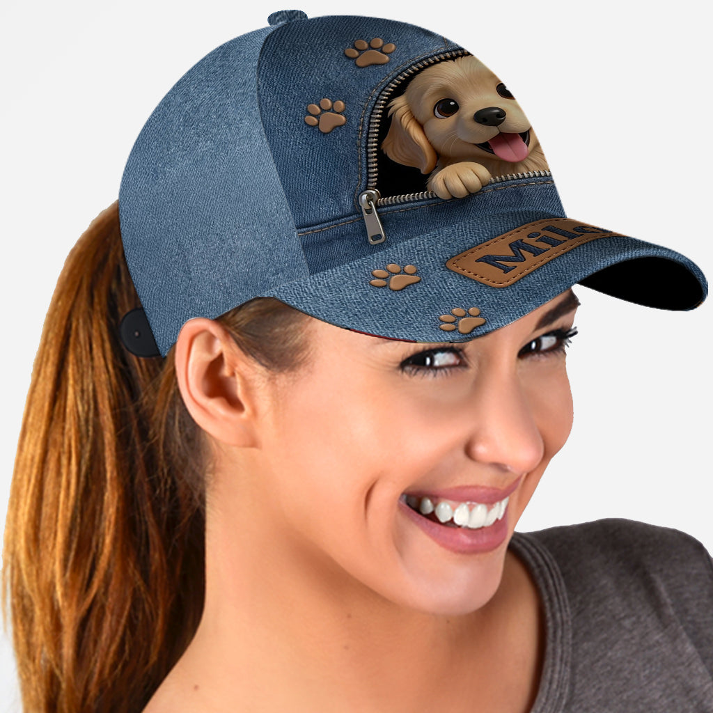 Custom Photo German Shepherd Classic Cap Dog Lover Gift