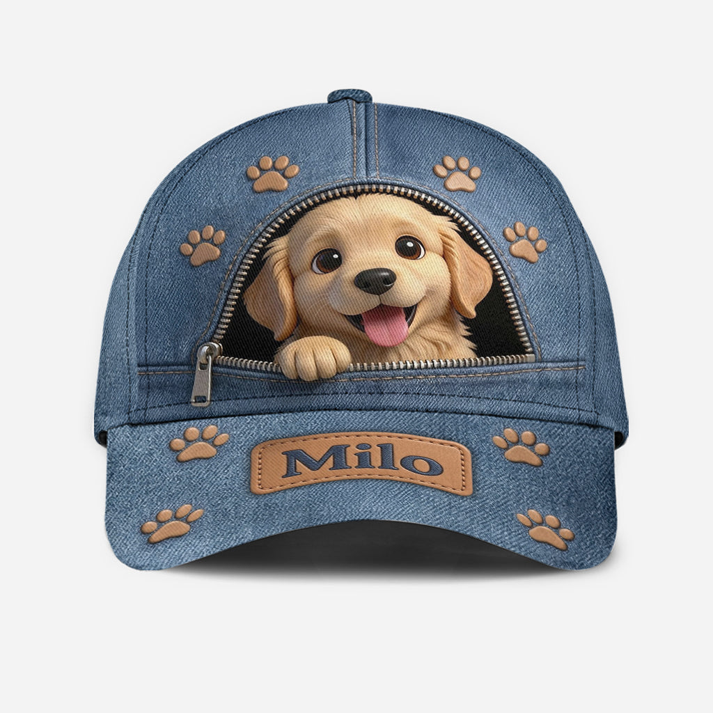 Custom Photo German Shepherd Classic Cap Dog Lover Gift