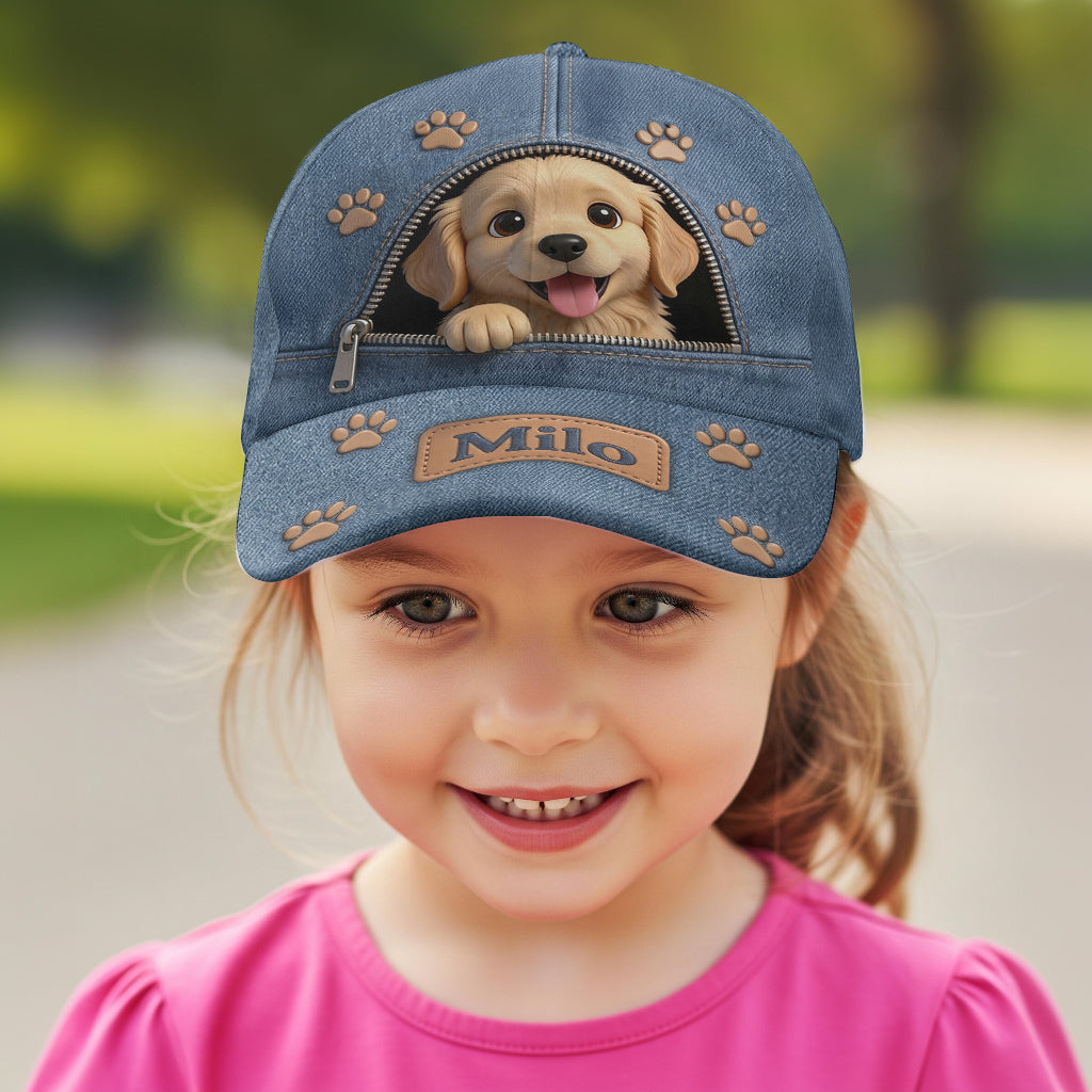 Custom Photo German Shepherd Classic Cap Dog Lover Gift