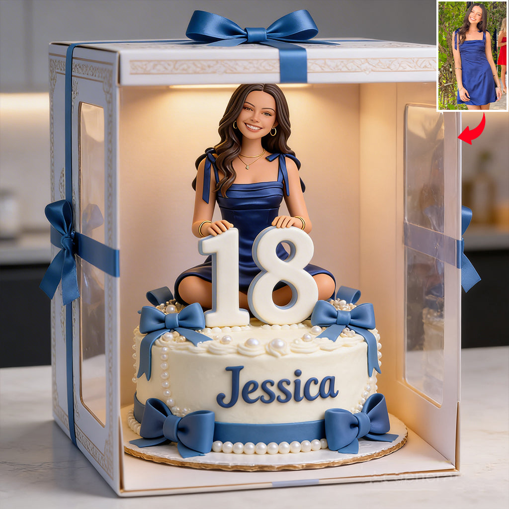 Personalized 21st Birthday Black Woman Custom Shaped Acrylic Plaque Gift