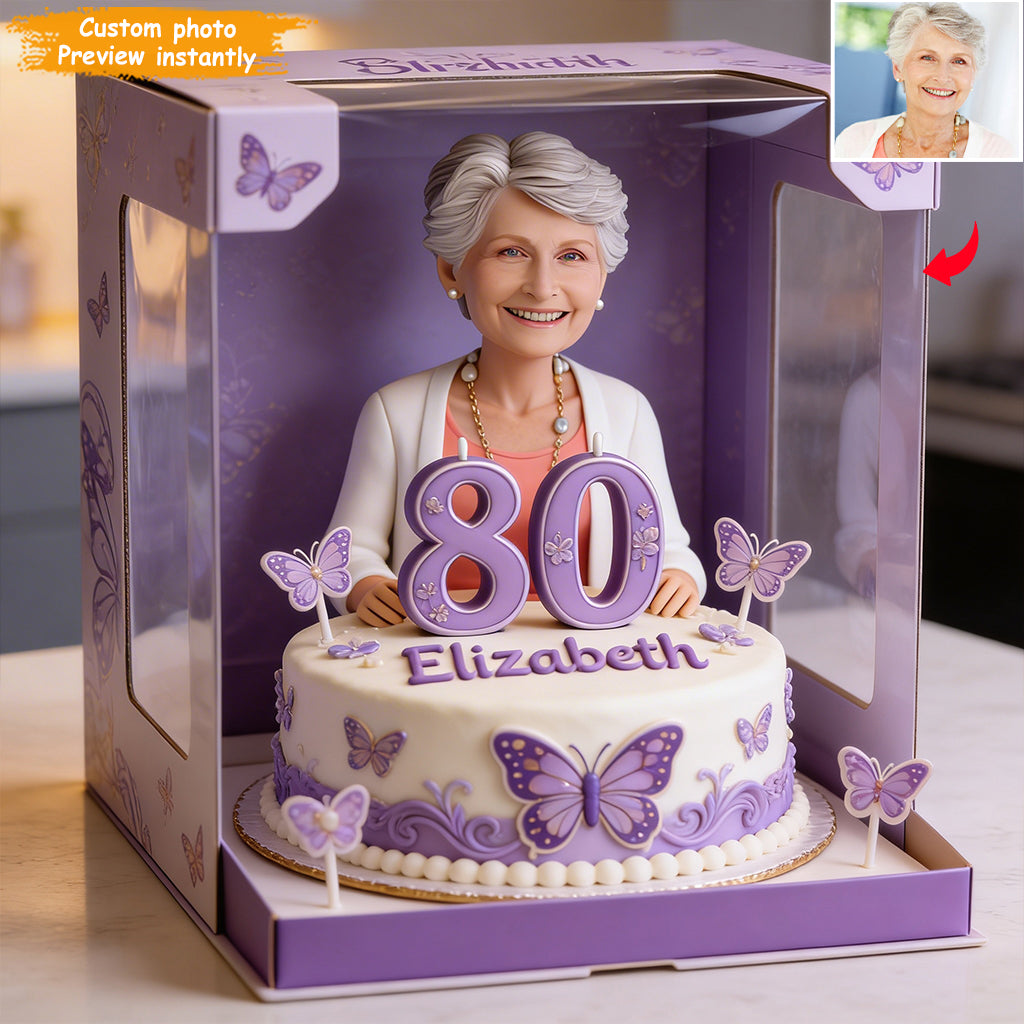 Personalized 50th Birthday Senior Latina Woman Custom Shaped Acrylic Plaque