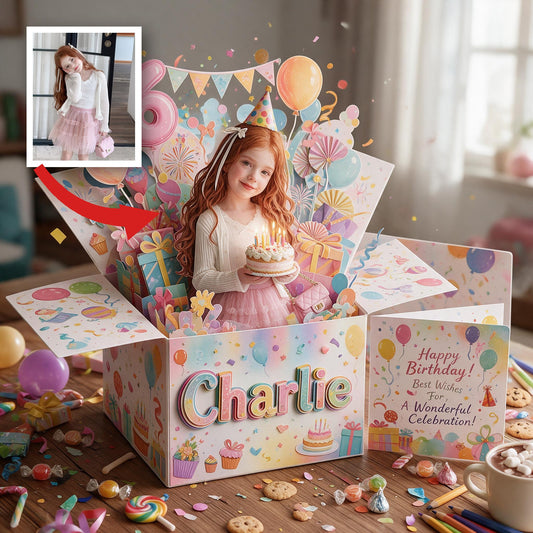 Personalisierte Geburtstagskarte für kleine Latina-Mädchen, Geschenk für Tochter, Enkelin, Nichte
