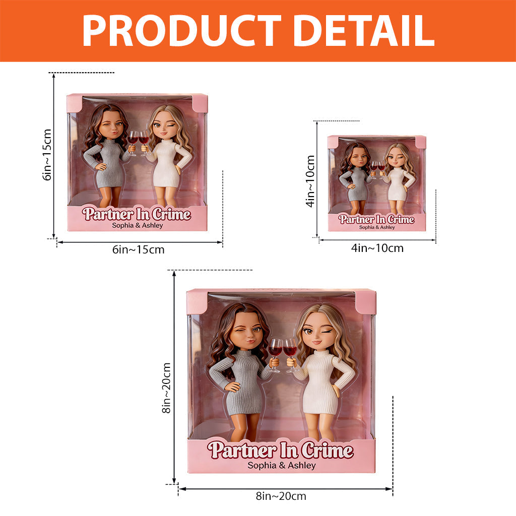 Personalisierte Foto Ältere Latina Beste Freundinnen Acrylplakette Geschenk für Beste Freundinnen
