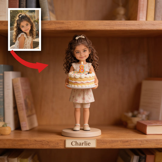Personalized 8th Birthday Latina Little Girl Custom Shaped Acrylic Plaque, Gift for Daughter Granddaughter Niece