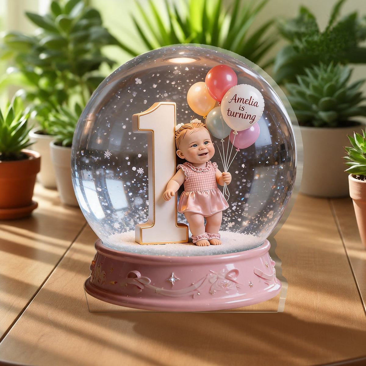 Personalized 25th Birthday Woman Acrylic Plaque Custom Keepsake Gift