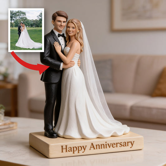 Custom Photo 10th Wedding Anniversary Wedding Couple 2016 Shaped Acrylic Plaque Gift