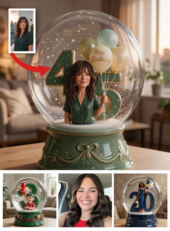 Personalized 45th Birthday Middle-Aged Latina Woman Acrylic Plaque Keepsake
